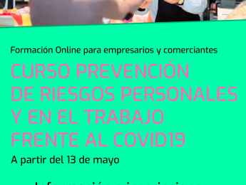 Imagen de la noticia Curso de prevención de riesgos personales y en el trabajo frente a COVID19