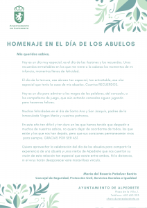 Carta de abuelos portada