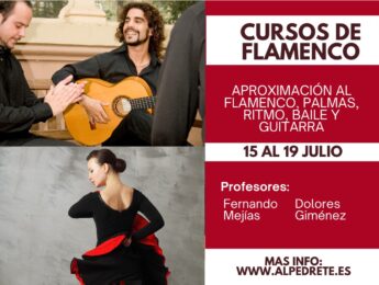 Imagen de la noticia Inscripciones curso de aproximación al flamenco