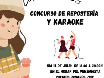 Imagen de la noticia Concurso de repostería y karaoke. Fiestas del Carmen 2024, Los Negrales
