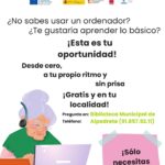 Imagen de la noticia Aprende informática básica desde cero: proyecto RETOMadrID en la Biblioteca Municipal