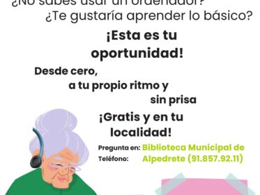 Imagen de la noticia Aprende informática básica desde cero: proyecto RETOMadrID en la Biblioteca Municipal