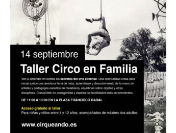 Imagen de la noticia Taller de circo en familia