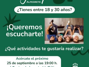 Imagen de la noticia Encuentro participativo en el Centro de Juventud. ¡Queremos escucharte!