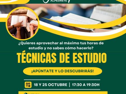 Imagen de la noticia Taller para jóvenes: Técnicas de estudio