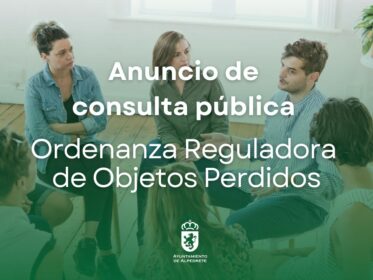 Imagen de la noticia Anuncio de consulta pública. Ordenanza Reguladora de Objetos Perdidos