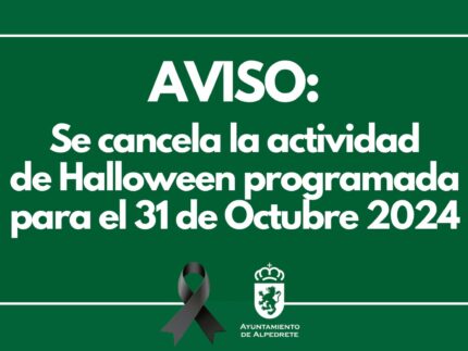 Imagen de la noticia Se cancela la fiesta de Halloween