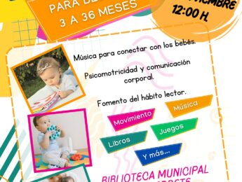 Imagen de la noticia Taller de música y lenguaje en familia para bebés de 3 a 36 meses