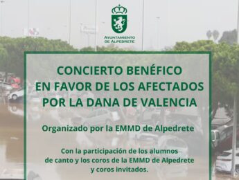 Imagen de la noticia Concierto benéfico en favor de los afectados por la DANA. EMMD de Alpedrete