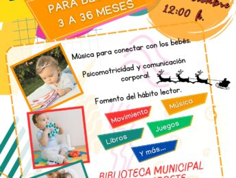 Imagen de la noticia Taller de música y lenguaje en familia para bebés de 3 a 36 meses