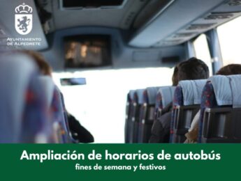 Imagen de la noticia Ampliación de los horarios en las líneas de autobús durante los fines de semana y festivos