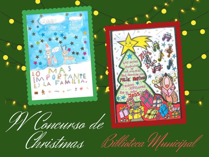 Imagen de la noticia Ya tenemos ganadores: IV Concurso de christmas en la biblioteca municipal