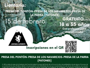 Imagen de la noticia Momentos Liontaria: “Presa del Pontón-Presa de los Navarejos-Presa de la Parra”