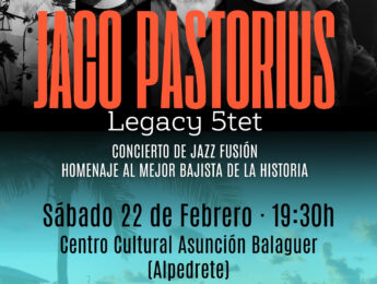 Imagen de la noticia III Festival de Jazz de Alpedrete. Homenaje a Jaco Pastorius