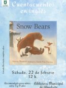 Imagen de la noticia Cuentacuentos en inglés “Snow bears”