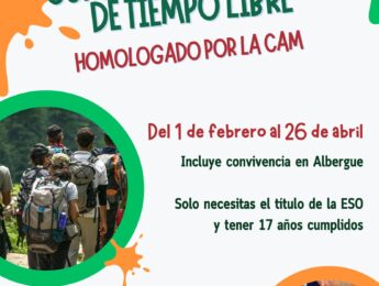 Imagen de la noticia Nuevo curso de Monitor de Tiempo Libre, homologado por la Comunidad de Madrid