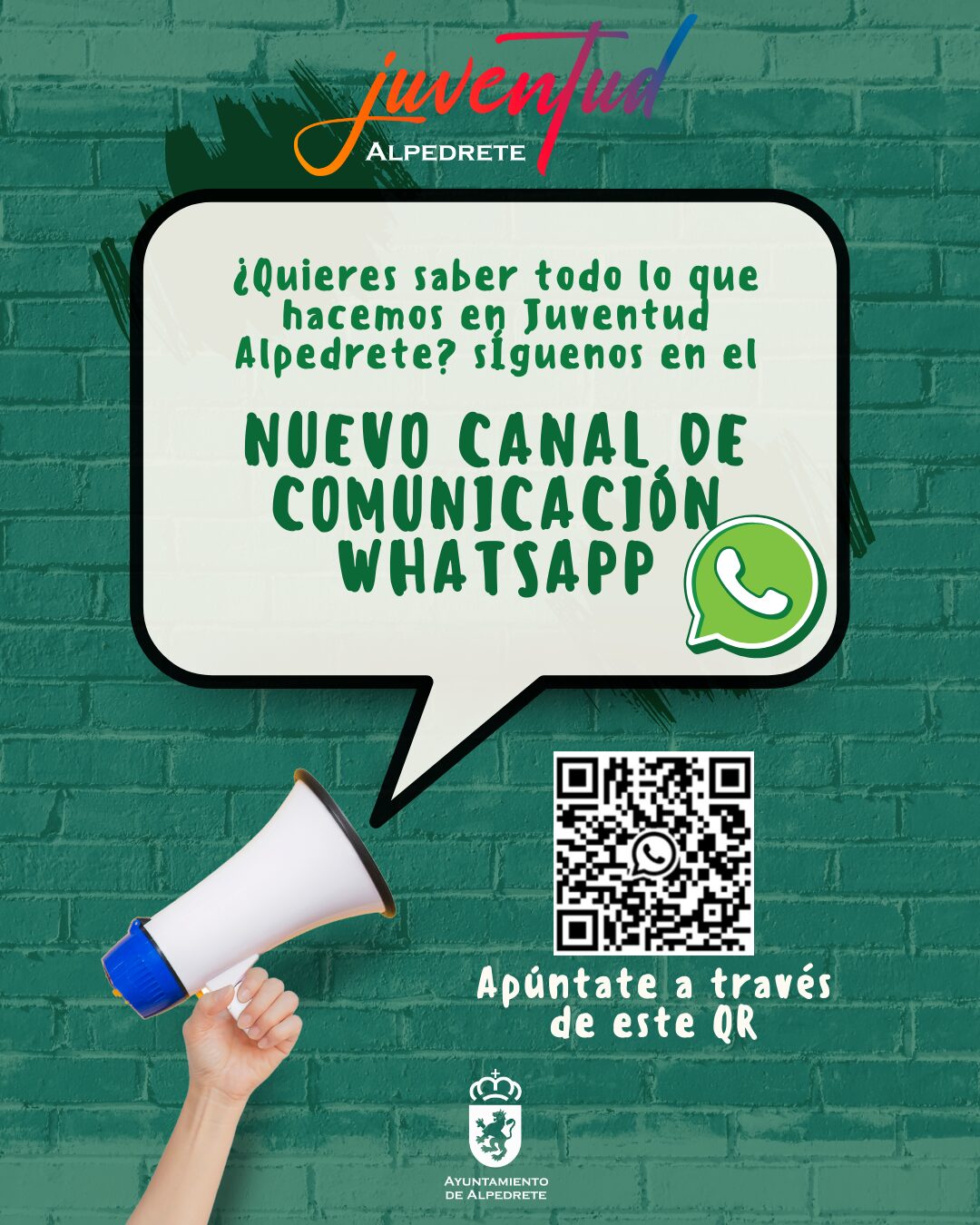 Imagen de la noticia El área de Juventud lanza el nuevo canal de WhatsApp para no perderse ninguna actividad