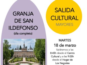 Imagen de la noticia Salida cultural para mayores: Granja de San Ildefonso